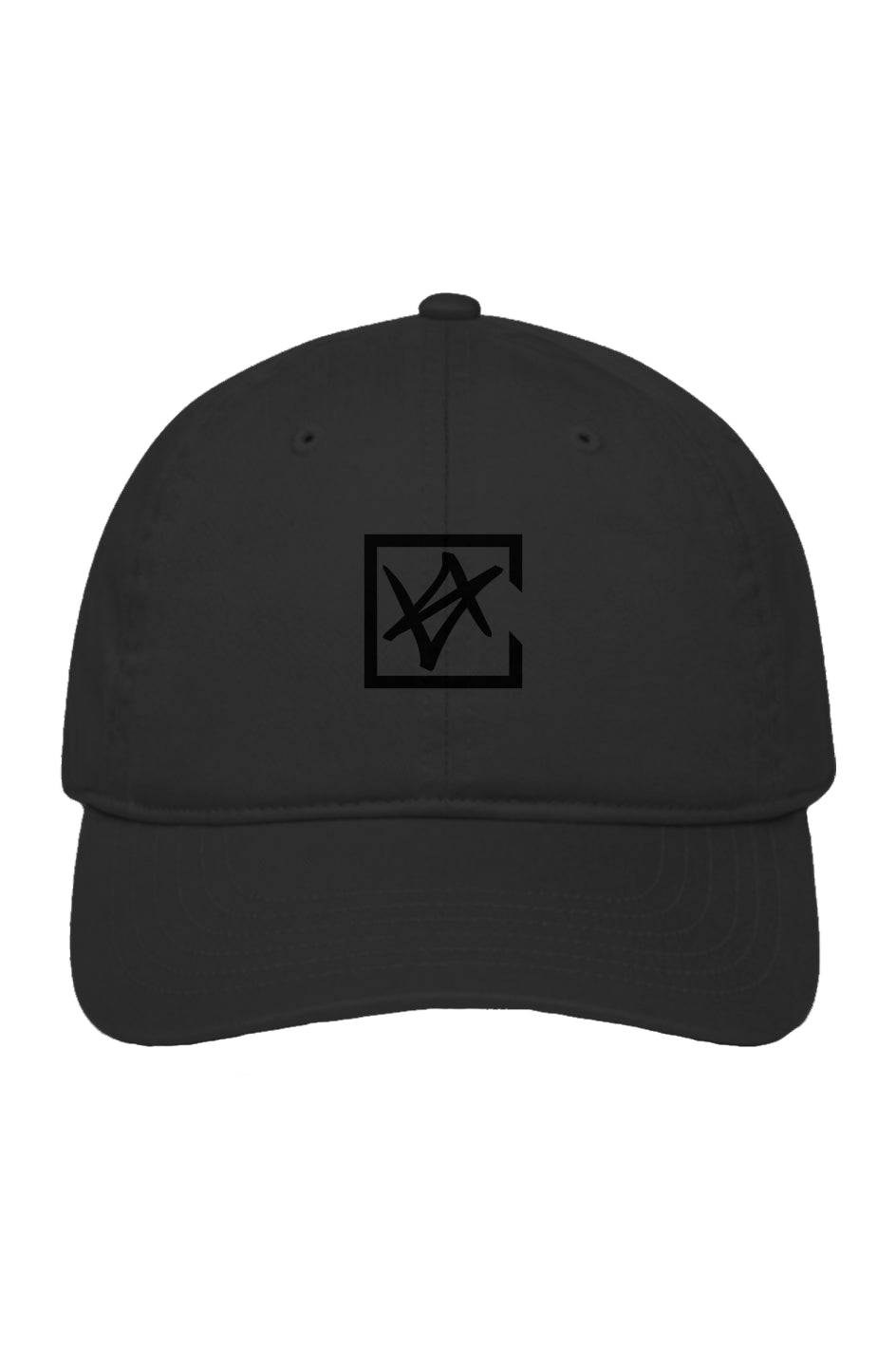 CHS Logo Embroidered Baseball Cap [Black/Black]